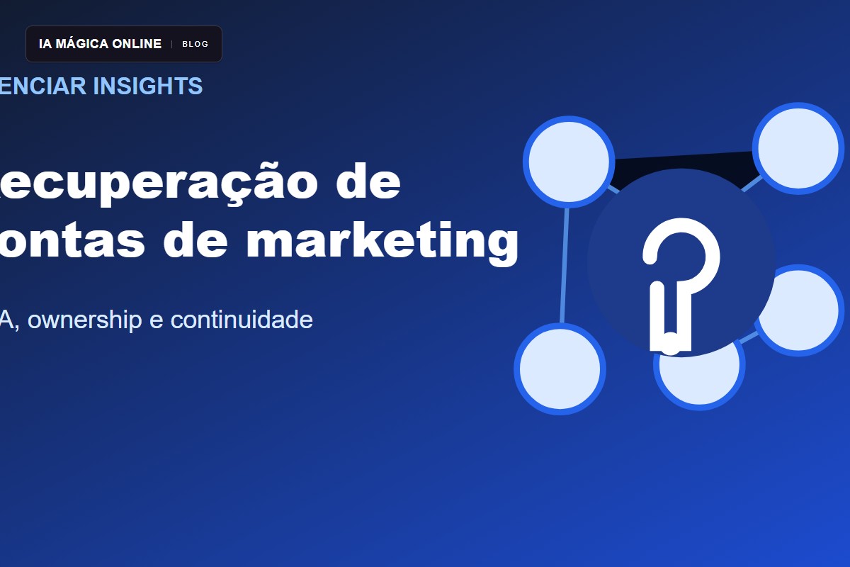 Plano de recuperação de contas de marketing: como não perder a operação